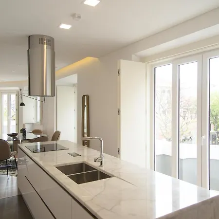 شقة Eduardo Vii Park Great Bright With Ac Elevator *